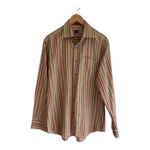 Paul Smith London signature stripe shirt 43/17 large